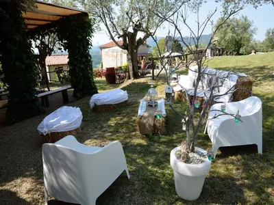 Giardino di Apartment with pool, Rignano
