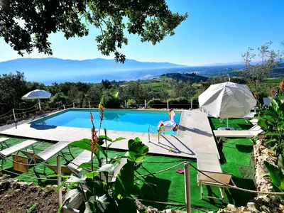 Piscina di Apartment with pool, Rignano o nelle vicinanze