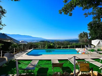 Paesaggio naturale nelle vicinanze della casa vacanze