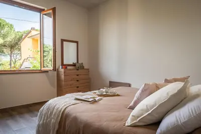 Letto o letti in una camera di The Olive Suite