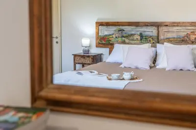 Letto o letti in una camera di The Olive Suite