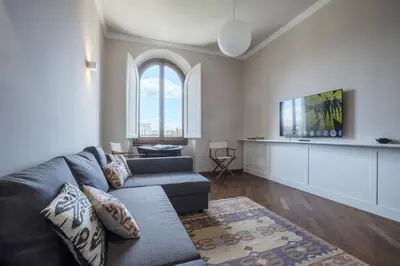TV o dispositivi per l'intrattenimento presso Flat in Belfiore