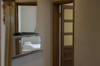 Letto o letti in una camera di Flat in Belfiore