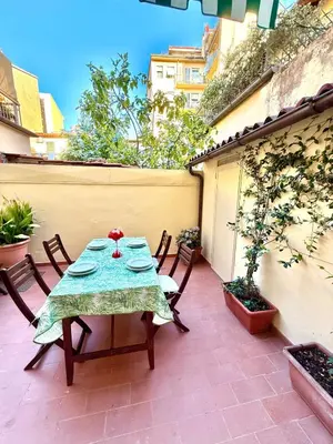 Balcone o terrazza di Appartamento toscano accogliente il Bassorilievo