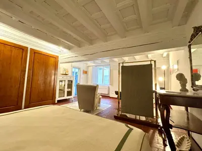 Letto o letti in una camera di Santino Loft