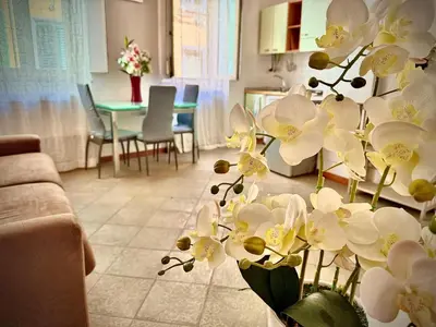 Area soggiorno di Santo Spirito Oltrearno central cozy flat