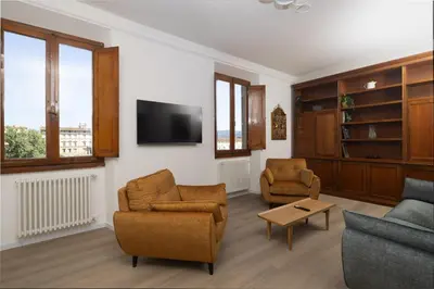 TV o dispositivi per l'intrattenimento presso Serristori Riverside Apartment