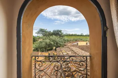 Planimetria di A Divine Vista - Frescoed Chianti Villa with Pool