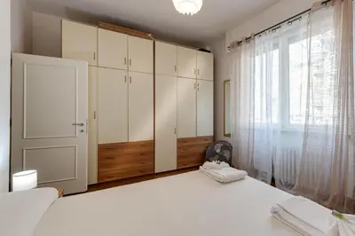 Letto o letti in una camera di Apartment for 2 Florence Redi