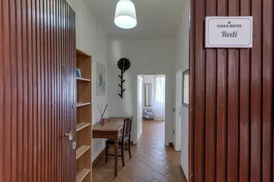 Letto o letti in una camera di Apartment for 2 Florence Redi