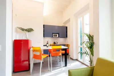 Area soggiorno di Orti Terrace Elegant Central Florence Stay