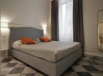Letto o letti in una camera di Antico Palazzo Giugni - Adults Only -