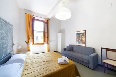 Letto o letti in una camera di Melody House