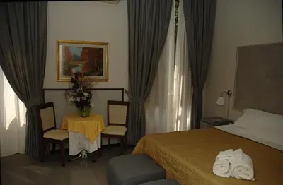 Letto o letti in una camera di Melody House