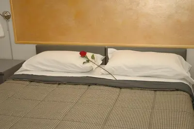 Letto o letti in una camera di Melody House