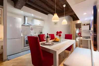 Cucina o angolo cottura di Keys of Italy - Rustici 3 - Charming 1BR Loft