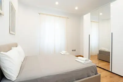 Letto o letti in una camera di Borgo Ognissanti