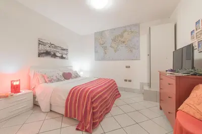 Letto o letti in una camera di Apartment Pink21