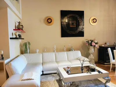Area soggiorno di Palazzo Foresi by Strozzi 120m Luxury Apartment