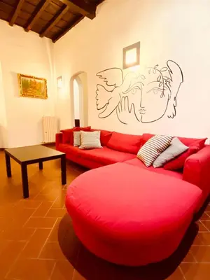 Area soggiorno di Convenient Apartment