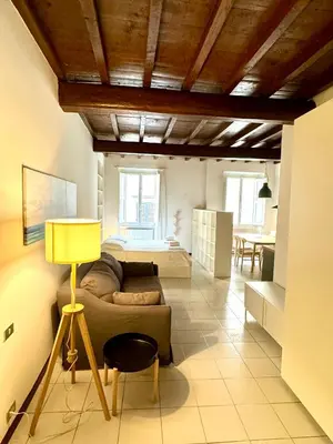 Area soggiorno di Casa Rebecca al Duomo