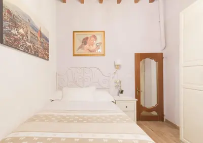 Letto o letti in una camera di Edo