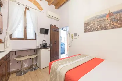 Letto o letti in una camera di Edo