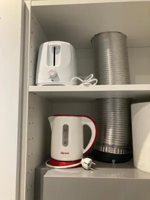 Set per la preparazione di tè e caffè presso Casa Ceci