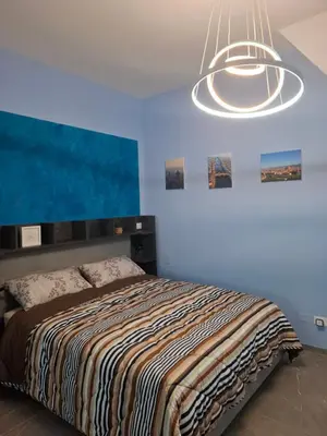 Letto o letti in una camera di Joy's House