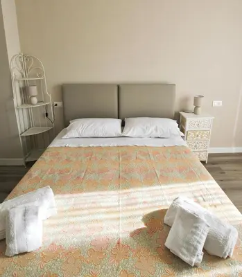 Letto o letti in una camera di Suite Vittoria