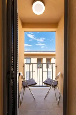 Balcone o terrazza di Florence Charming Apartments - Conventino Modern - One-bedroom Flat with Living Area and Garage near Boboli
