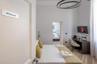TV o dispositivi per l'intrattenimento presso Domus Mea Suite