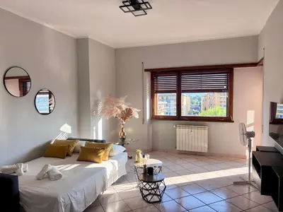 Letto o letti in una camera di Vita Nova