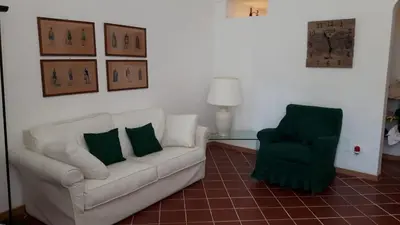 Area soggiorno di Stella House in the heart of ancient Florence