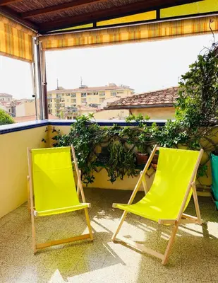 Balcone o terrazza di Florence apartment with Panoramic Terrace