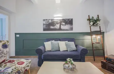 Area soggiorno di Apartments Florence - San Marco Suite 3