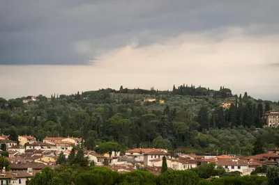 Paesaggio naturale nelle vicinanze dell'affittacamere