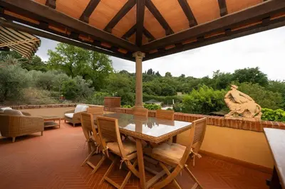 Balcone o terrazza di Villa Morandi