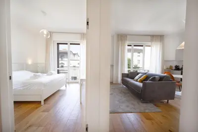 Letto o letti in una camera di Fortezza Home by MMega