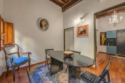 Area soggiorno di Appartamento-Via dei Pilastri 32