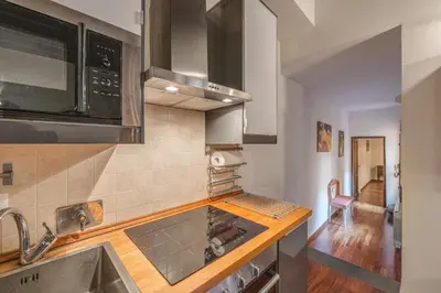 Cucina o angolo cottura di Appartamento-Via dei Pilastri 32