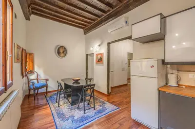 Cucina o angolo cottura di Appartamento-Via dei Pilastri 32