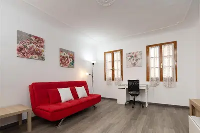Area soggiorno di Santo Spirito Urban Apartment