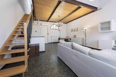 Letto o letti in una camera di San Zanobi panoramic terrace by MMega