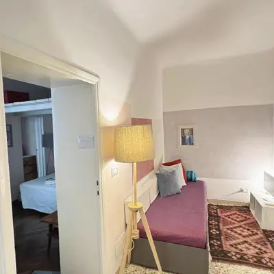 Letto o letti in una camera di Apartment in the old town of Florence