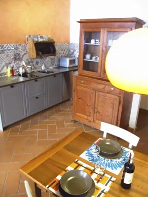 Cucina o angolo cottura di Casa Lorena
