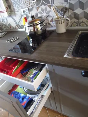 Cucina o angolo cottura di Casa Lorena