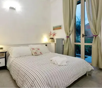 Letto o letti in una camera di Garden in Florence
