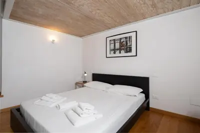 Letto o letti in una camera di Florence Duomo Grand Apartment