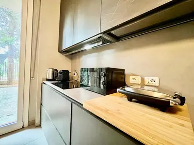 Cucina o angolo cottura di Firenze Nord 15 min Aeroporto e 15 min Stazione Treni